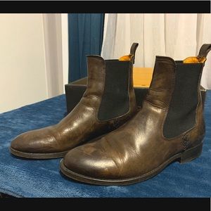 Frye Melissa Chelsea Boots 7 stretched